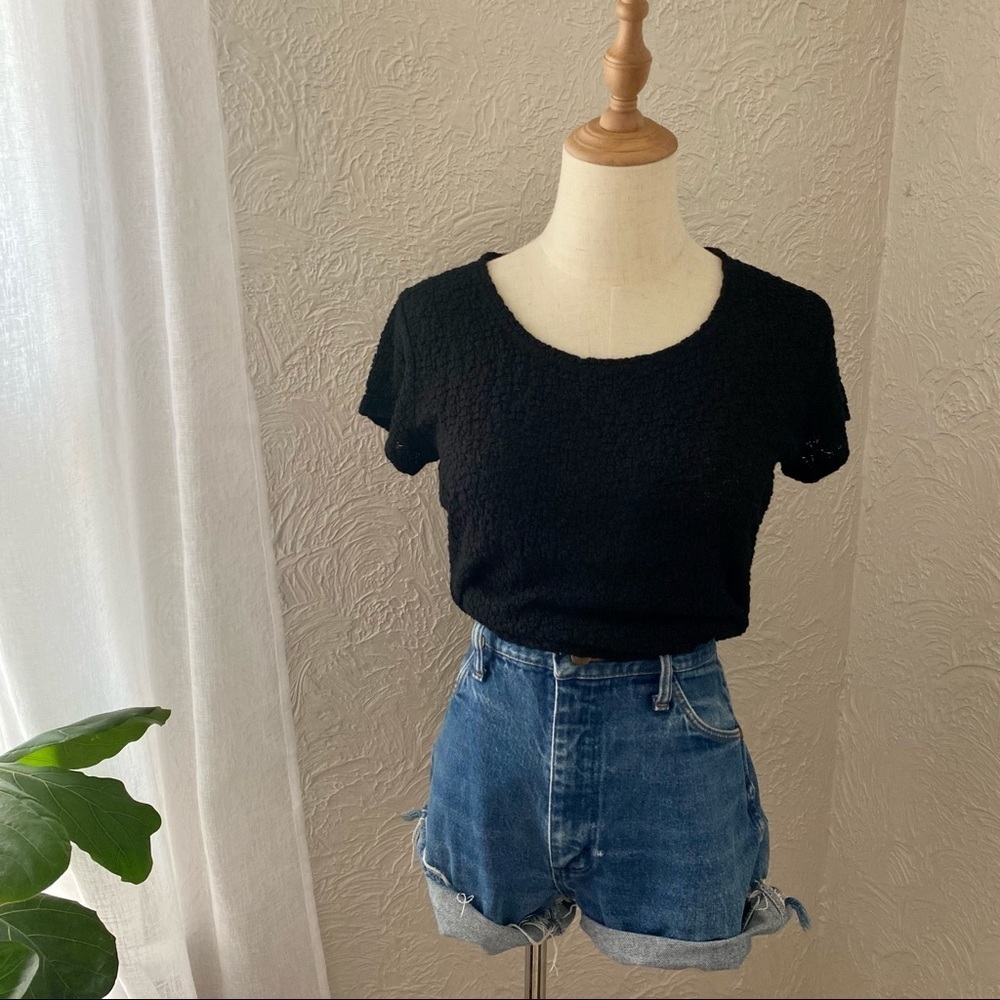 Vintage Y2K Worthington Stretch Black Tee